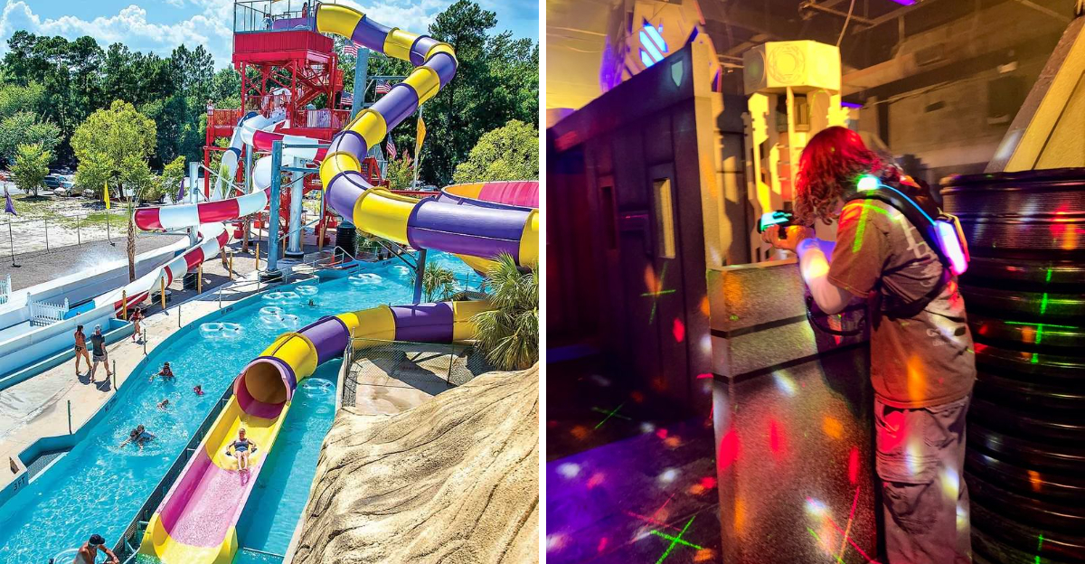 One North Carolina Park Packs Water Slides, Go-Karts, and Arcade Games Into a Full Day of Fun