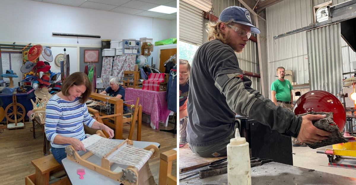 12 Heritage Craft Schools in North Carolina Where You Can Learn Blacksmithing, Weaving, or Woodworking in a Weekend