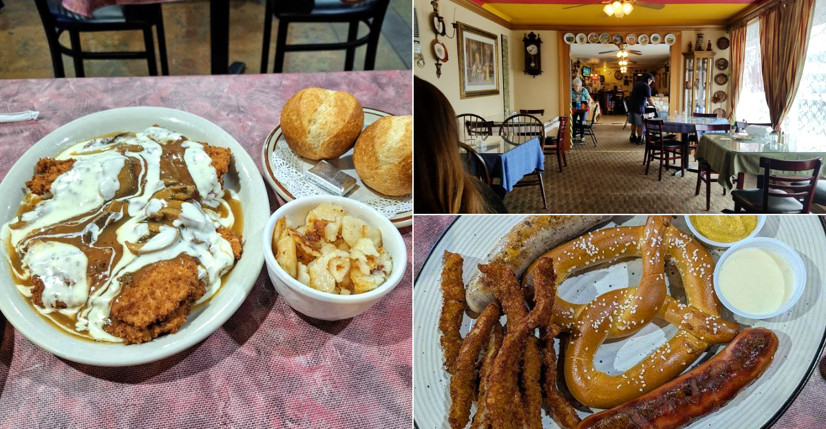 The German Restaurant in South Carolina Where the Schnitzel Barely Fits the Plate