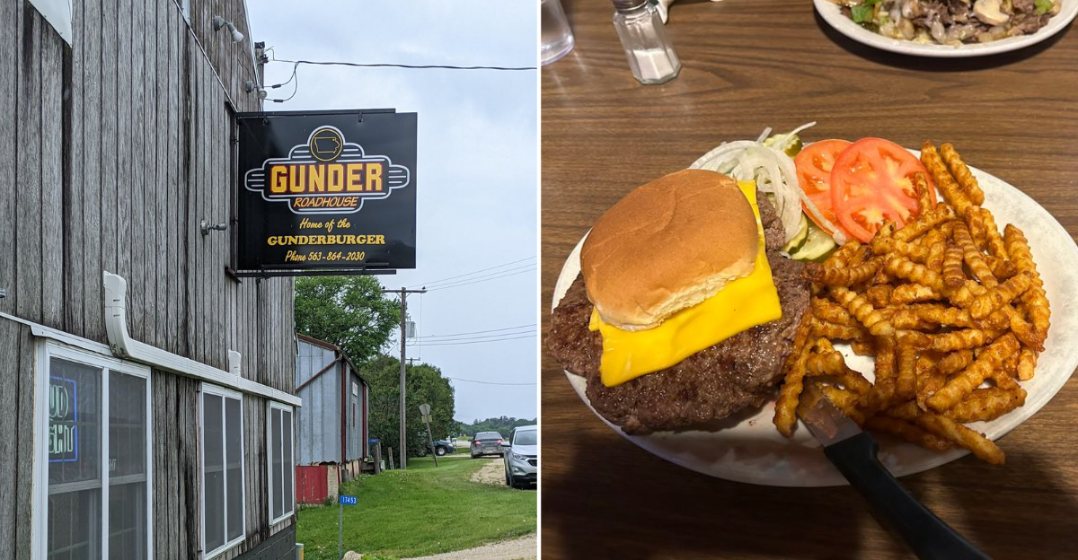 The Massive Cheeseburger at This Iowa Restaurant Is Big Enough to Justify the Whole Drive