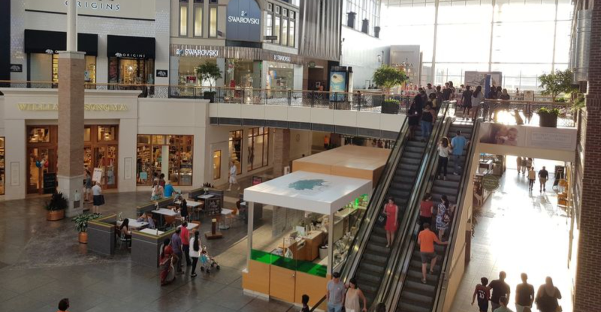 This North Carolina Shopping Center Feels Like A Walkable Downtown Street Filled With Popular Brands