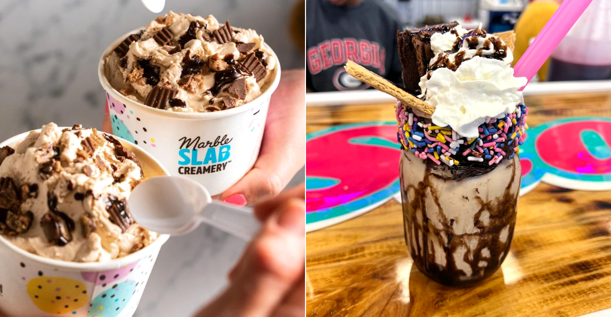 We Found 10 Georgia Ice Cream Shops That Made Hot August Days So Much Better