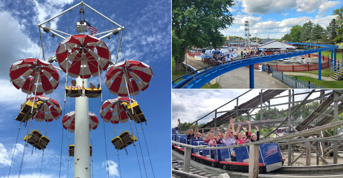 This Small-Town Wisconsin Amusement Park Still Runs Its Restored 1950s Rides