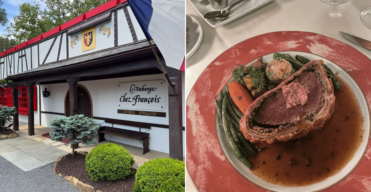 Classic French Cooking And A Historic Farmhouse Make This Virginia Restaurant Feel Like A Trip To France