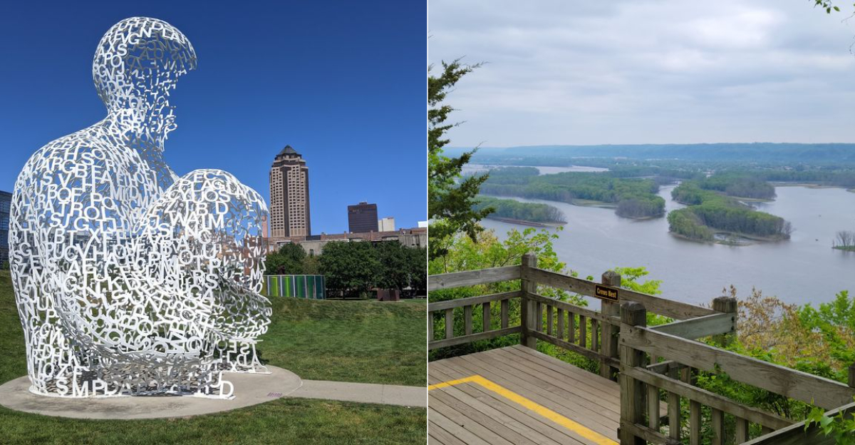These 10 Free Things To Do In Iowa Made Our August Road Trips Even Better
