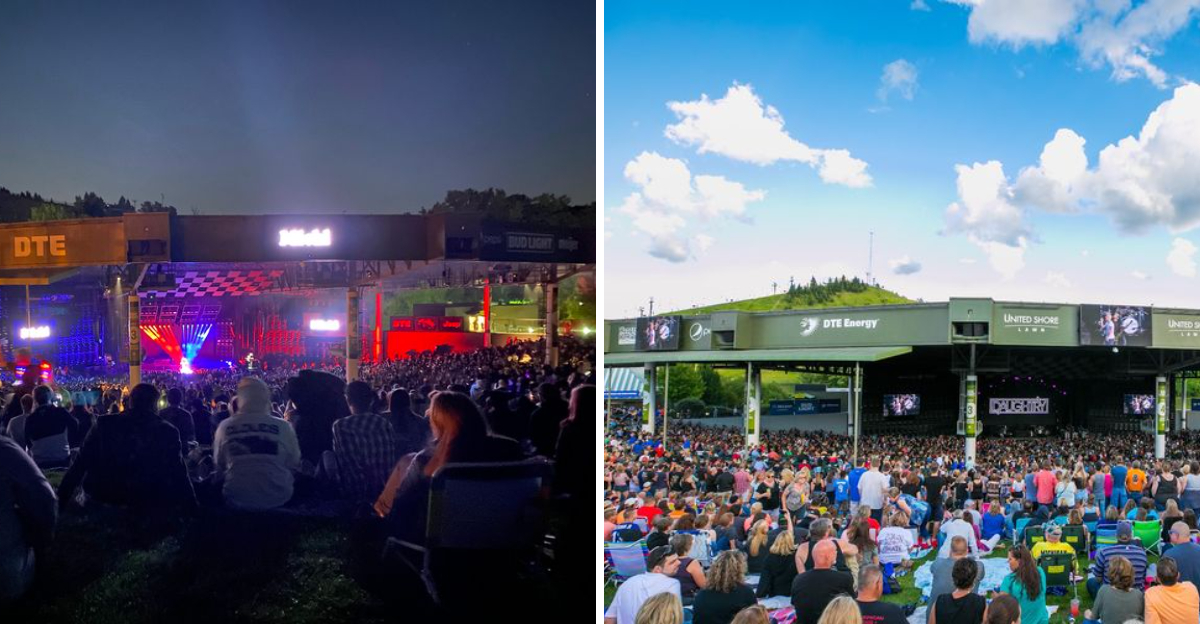 We Finally Grabbed A Lawn Spot For A Summer Show At This Beloved Michigan Amphitheater And It Was Worth Every Minute