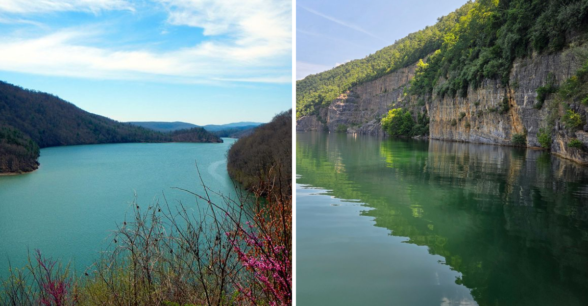 This Blue-Green Virginia Lake Feels Like a Hidden Escape Surrounded by Untouched Wilderness
