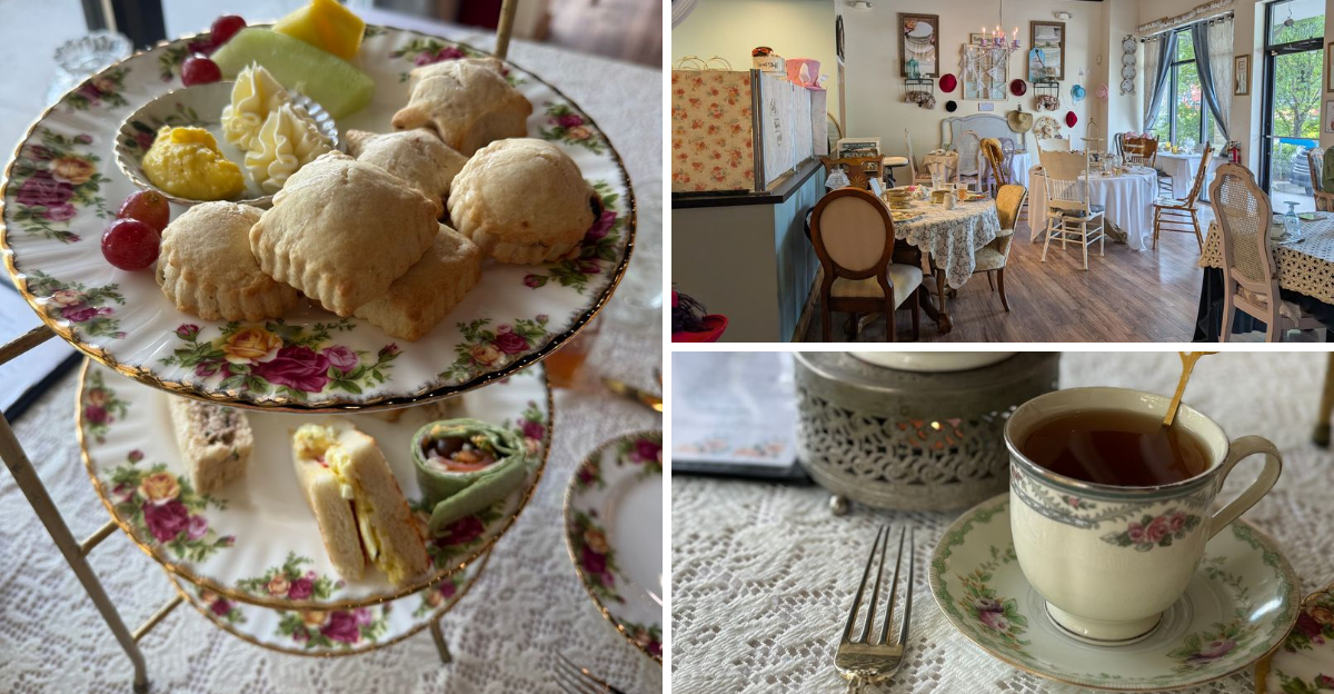 Elegant Tea Service And Vintage Charm Make This Georgia Tea Room A Perfect Place To Slow Down