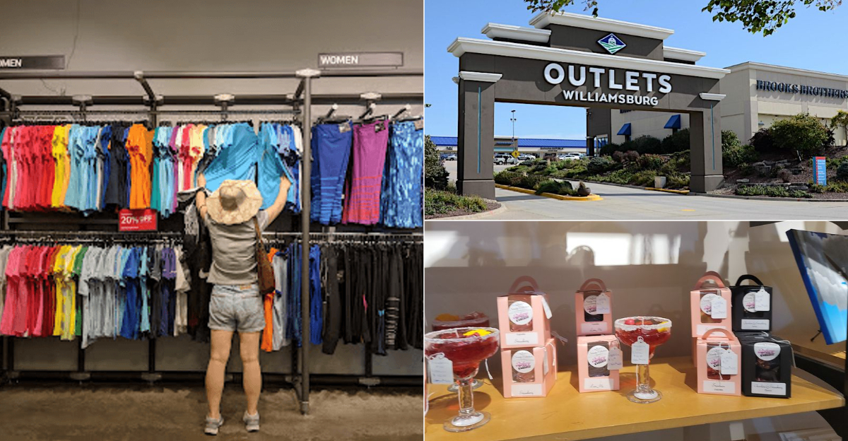 Iowa’s Giant Outlet Mall Can Easily Turn A Quick Shopping Trip Into An All-Day Adventure