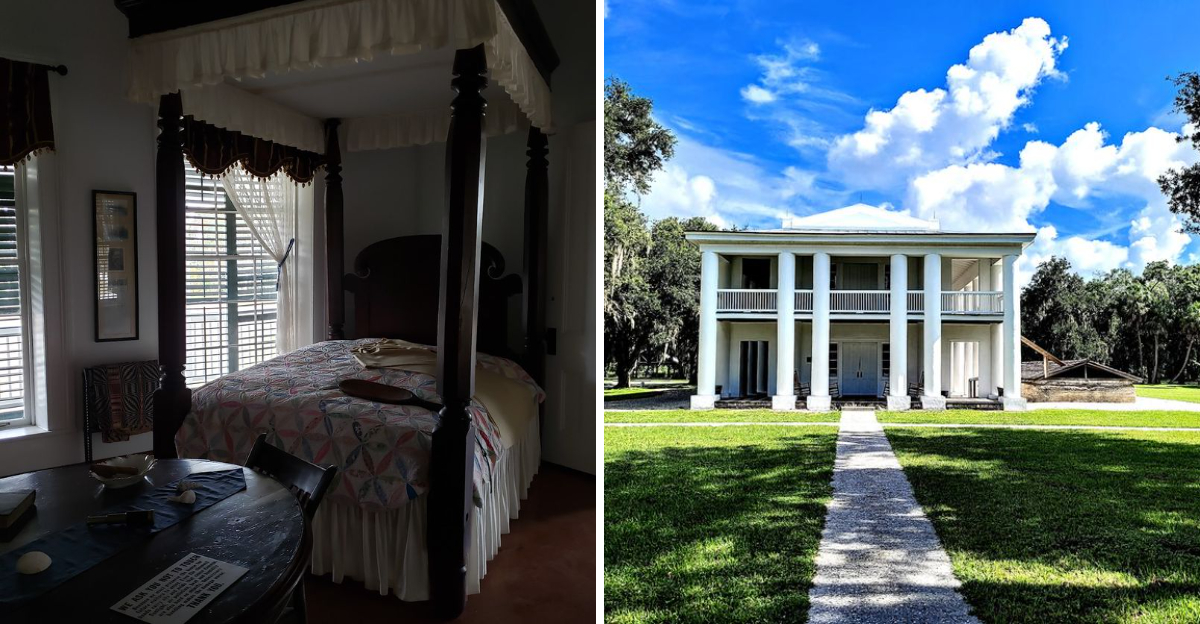 This Florida State Park Lets You Step Inside the State’s Only Surviving Plantation Mansion for Free