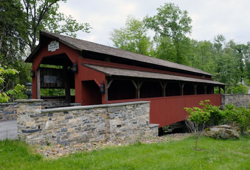 Herr's Mill Covered Bridge, Ronks, Lancaster County