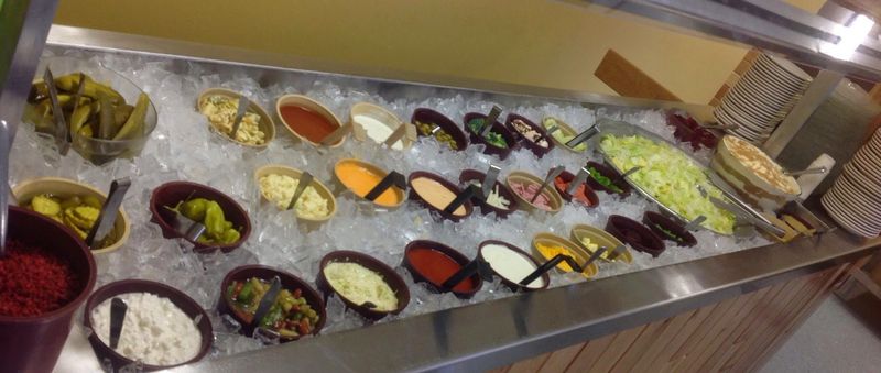 The Salad Bar and Classic Comfort-Food Sides