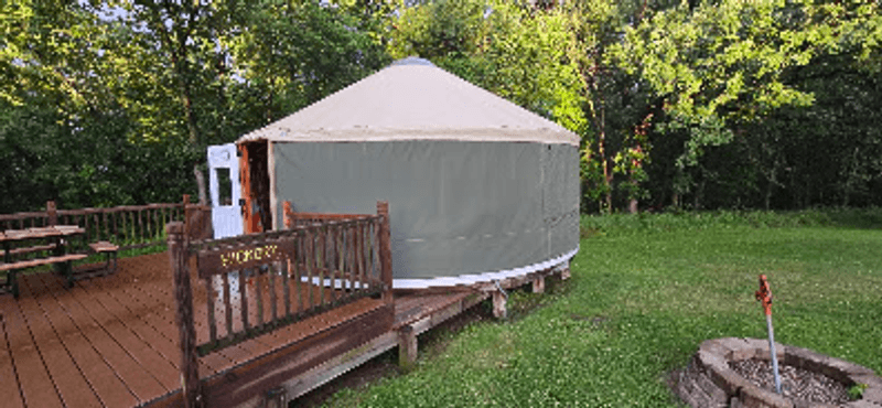 A Yurt Stay With Room to Roam