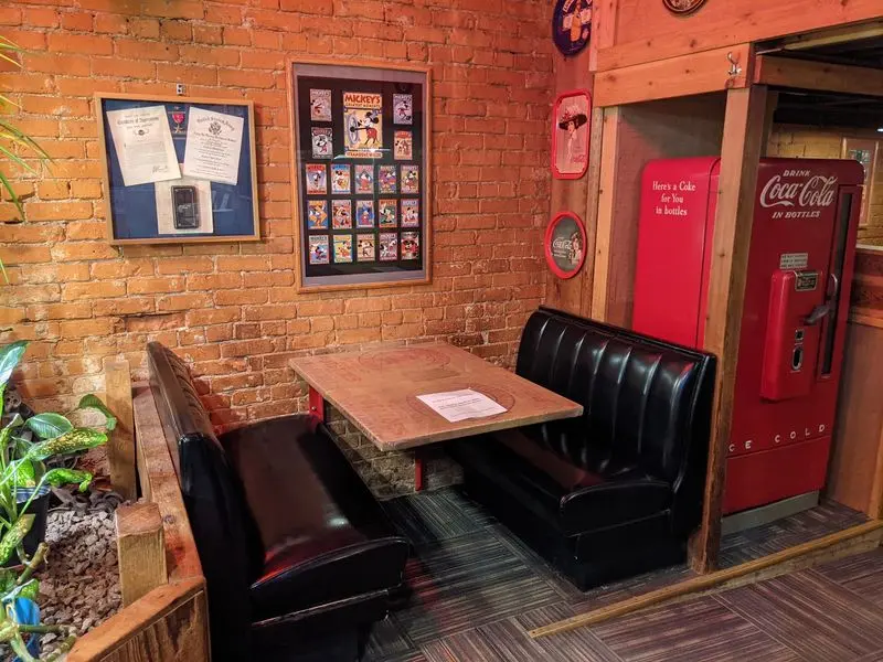 Wood, Brick, and Vintage Oddities Everywhere