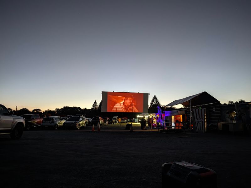 The Movies Are Projected on Real 35mm Film