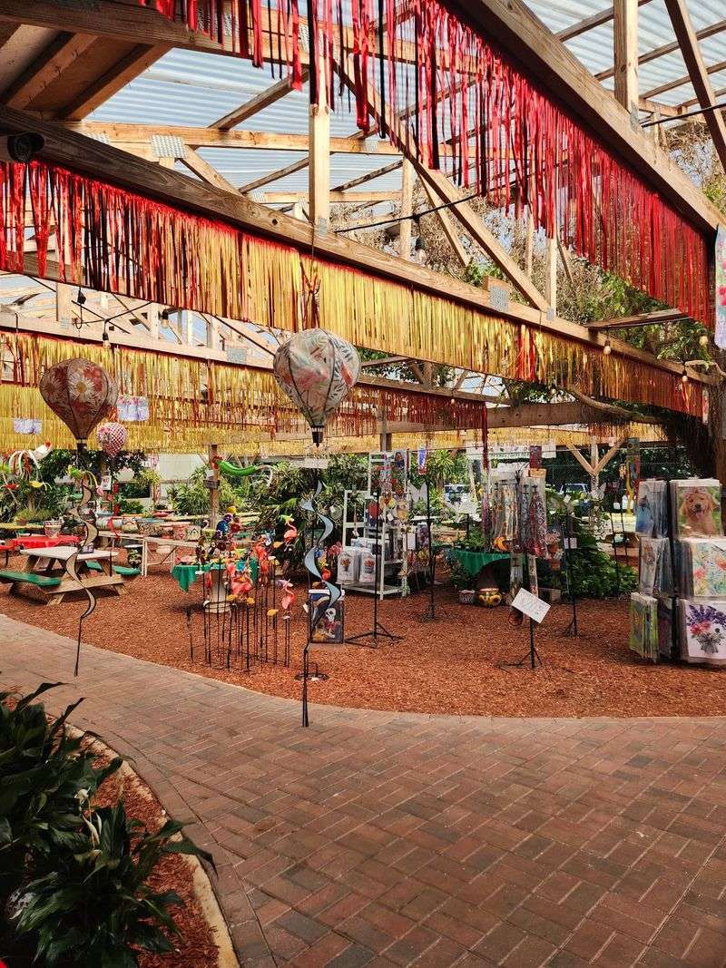 The Tropical Garden Setting Makes It More Than A Quick Grocery Stop