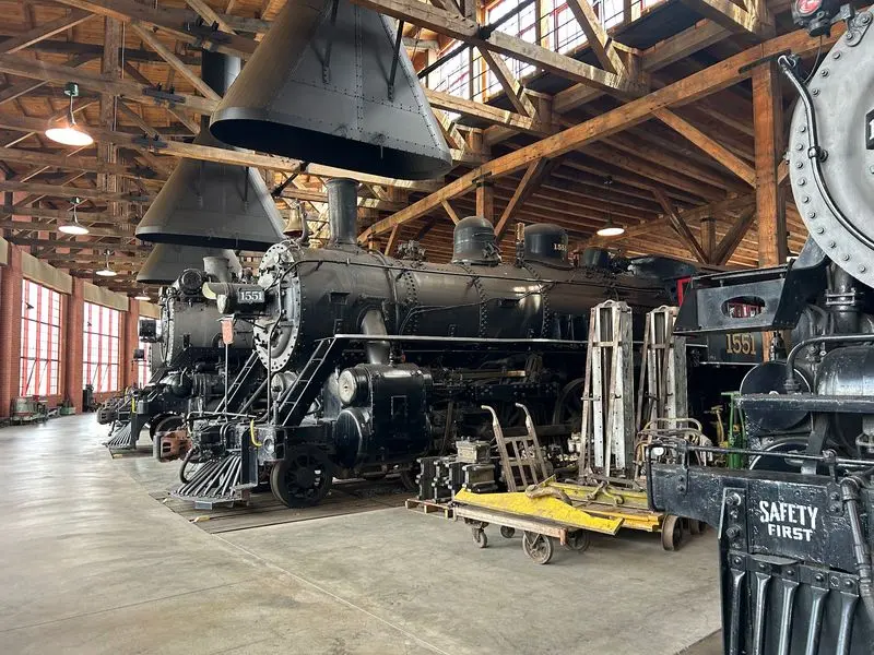 Steam Engines That Tower Over Visitors