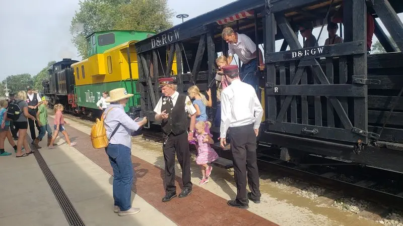 Train Whistles Across the Festival Grounds