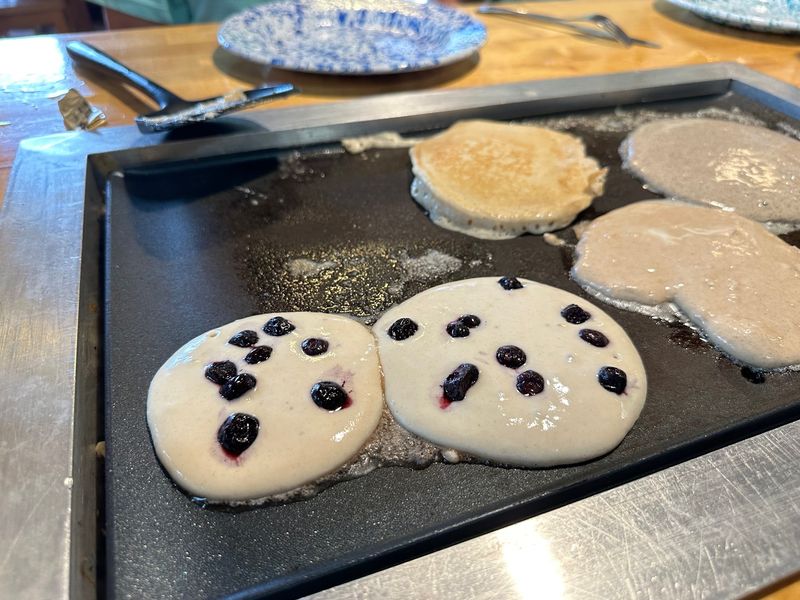 Pancakes You Cook Right at the Table