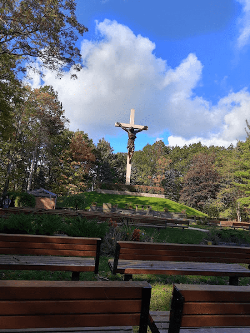 Outdoor Mass Beneath Open Sky