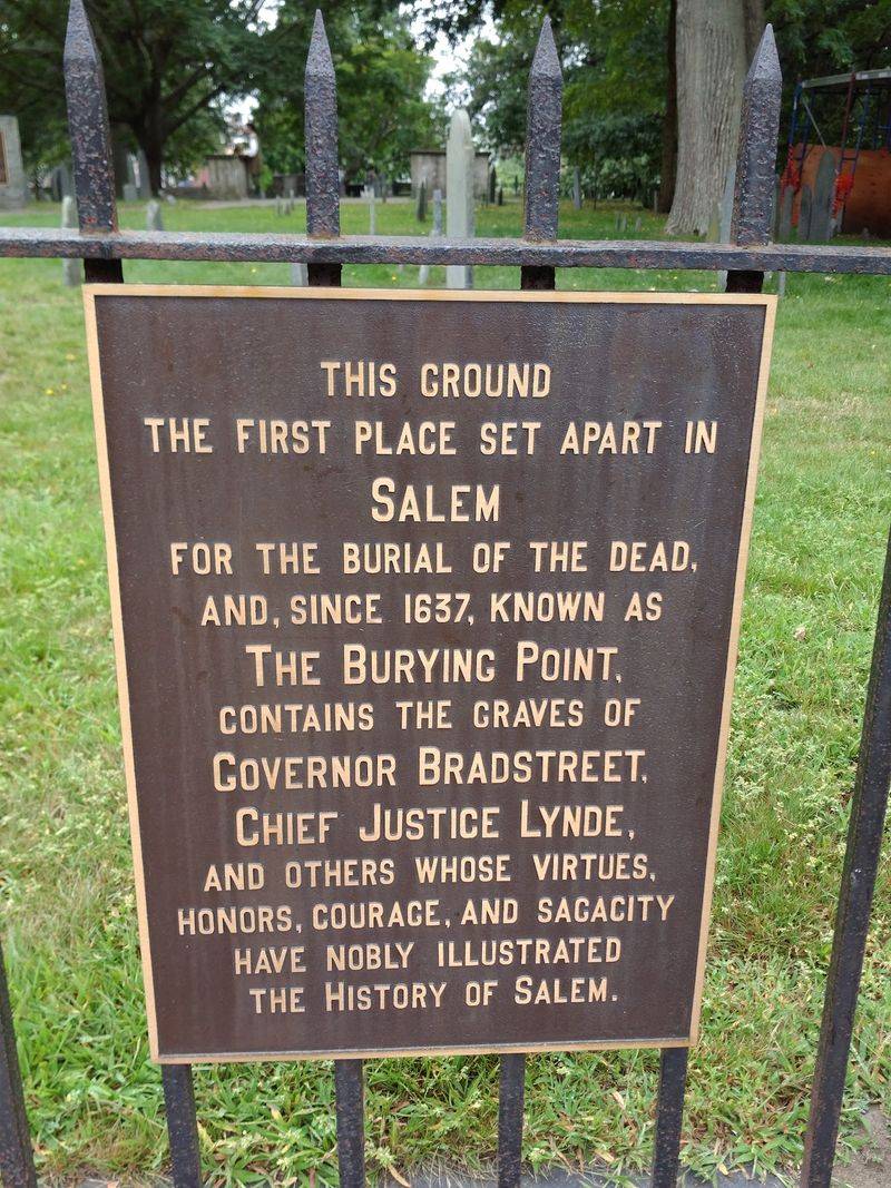 A Governor's Long View of Colonial Salem