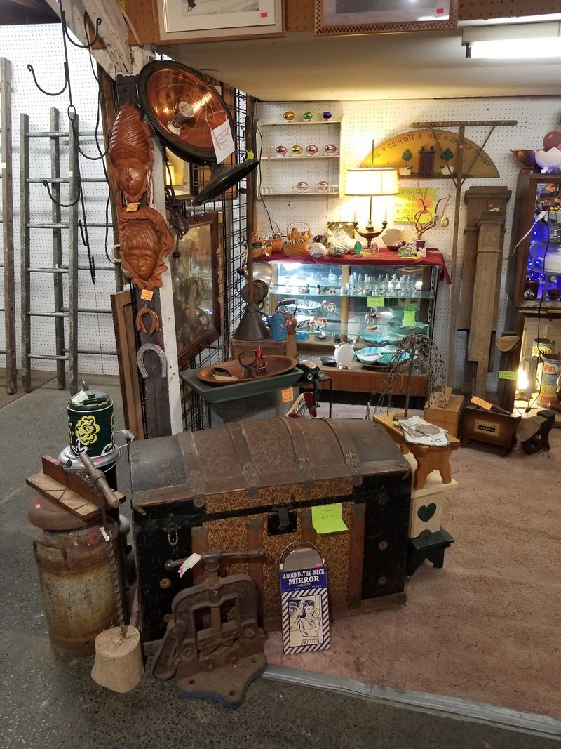 Antique Aisles With Stories On Every Shelf