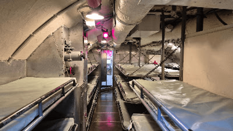 Real Sailors' Bunks Make History Feel Personal