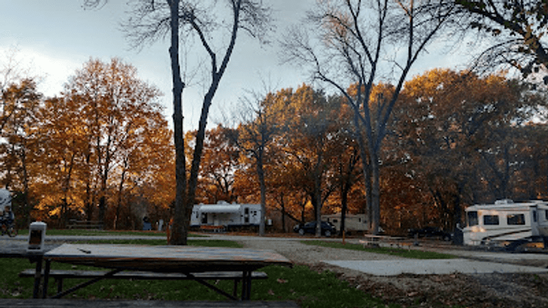 A Campfire After the Crowds Leave