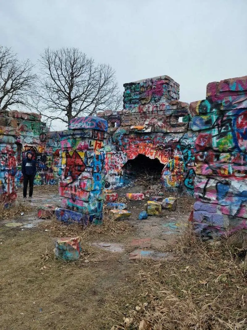 Ruins With A Complicated Look