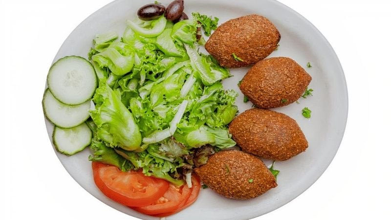 The Spot With the Falafel Pitza
