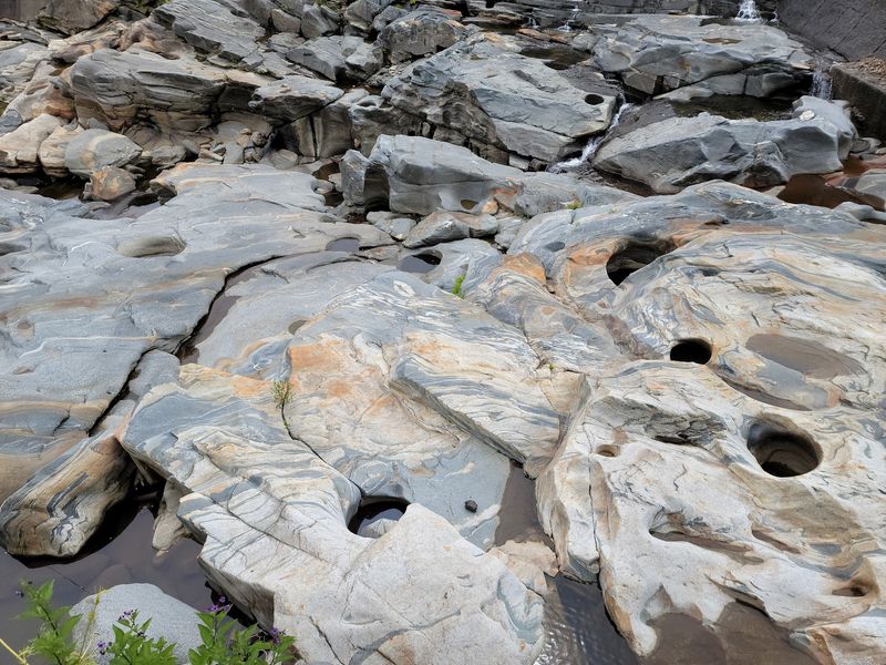 How Spinning Stones Made the Holes