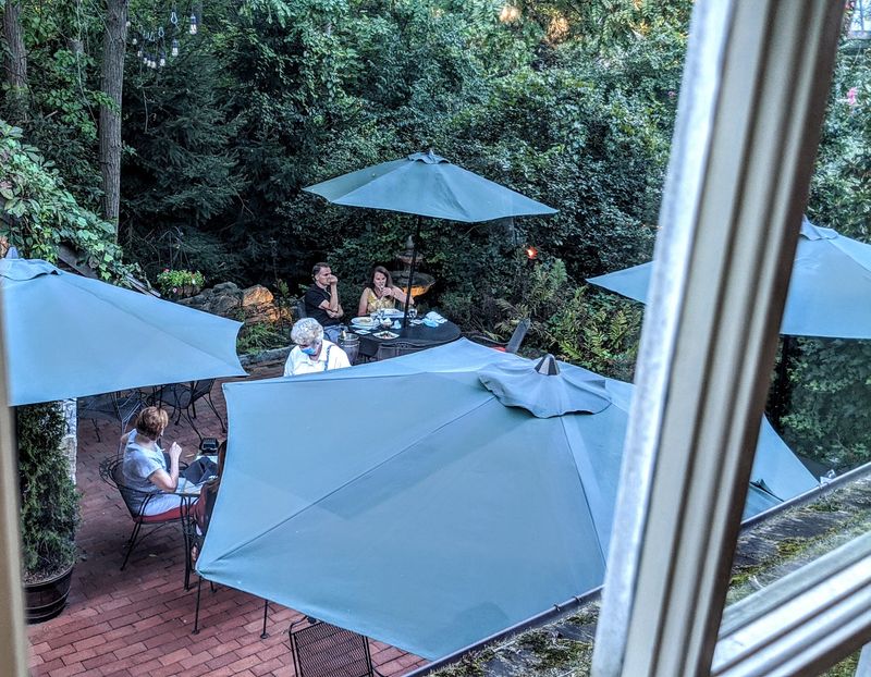 Dinner on the Spring House Terrace
