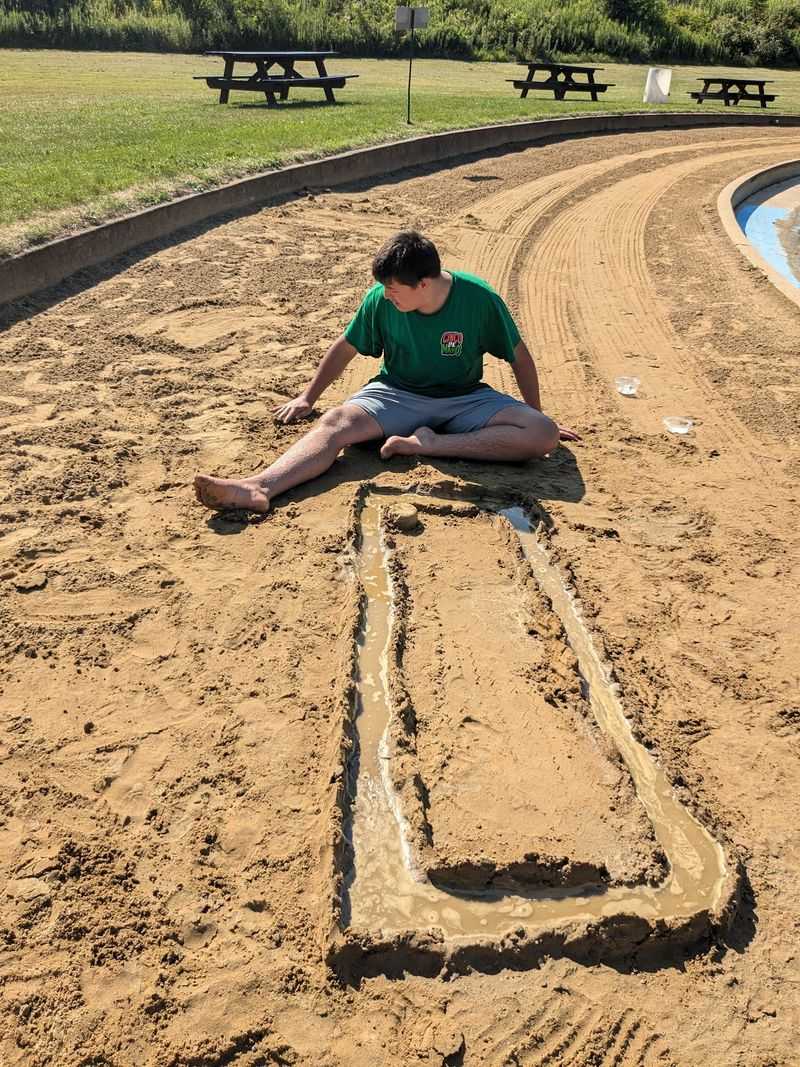 Real Sand Makes It Feel Like A Beach Day