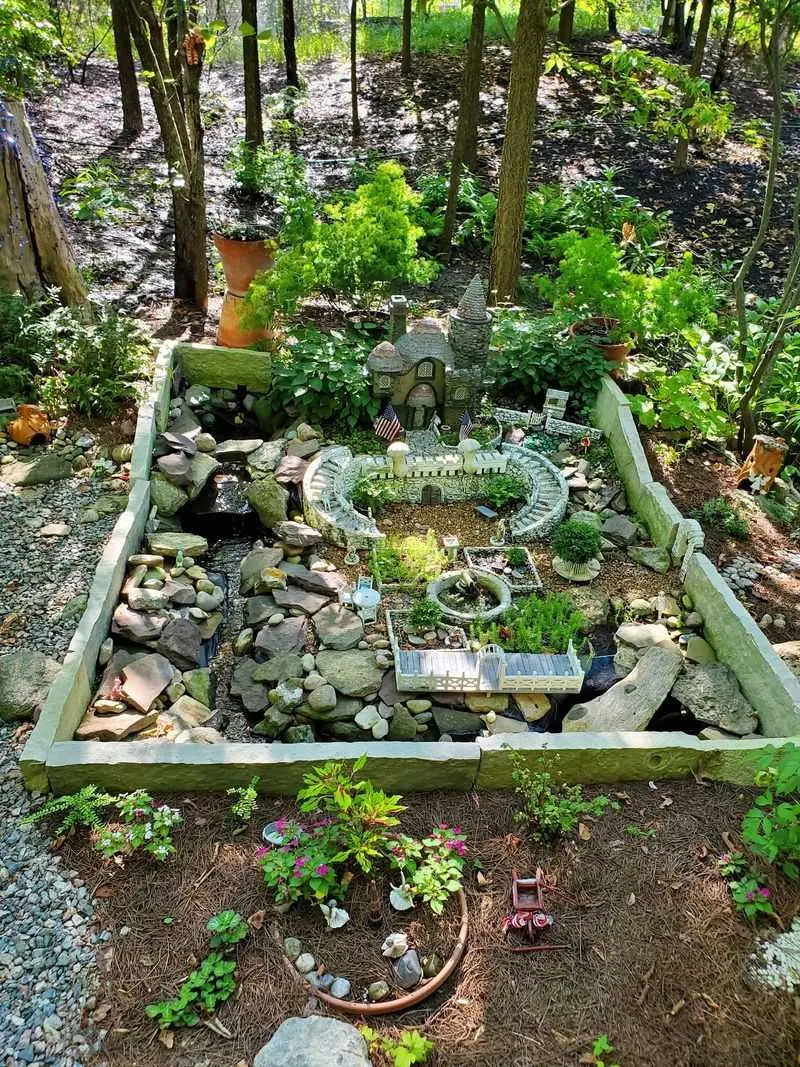 Fairy Garden Details Around Every Bend