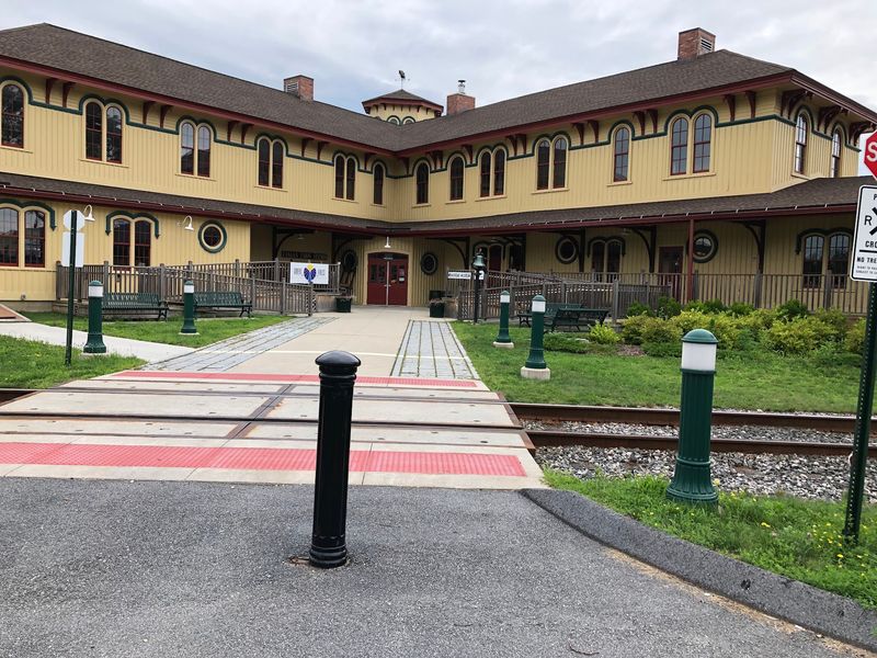 Music Inside an Old Station