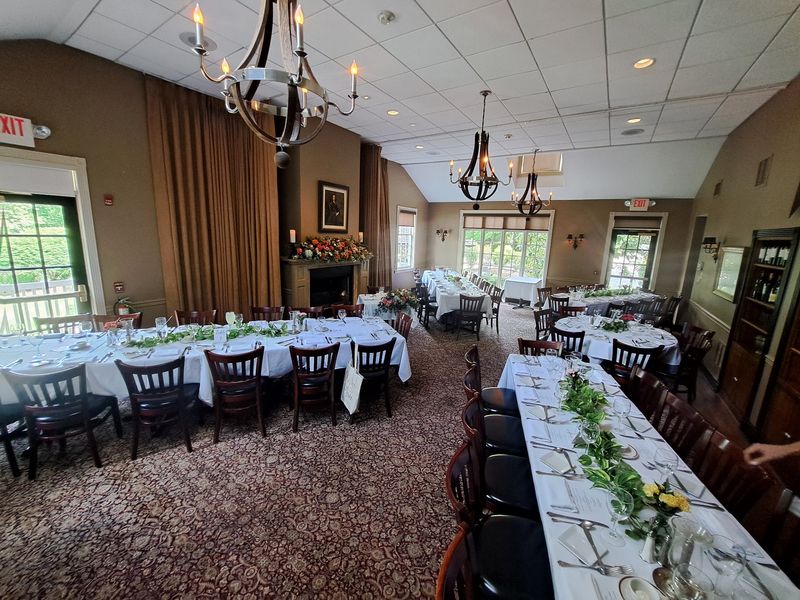 Fireplace Warmth and Old-World Dining Rooms