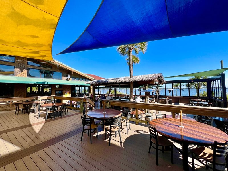 Deck seating makes every meal feel like a getaway