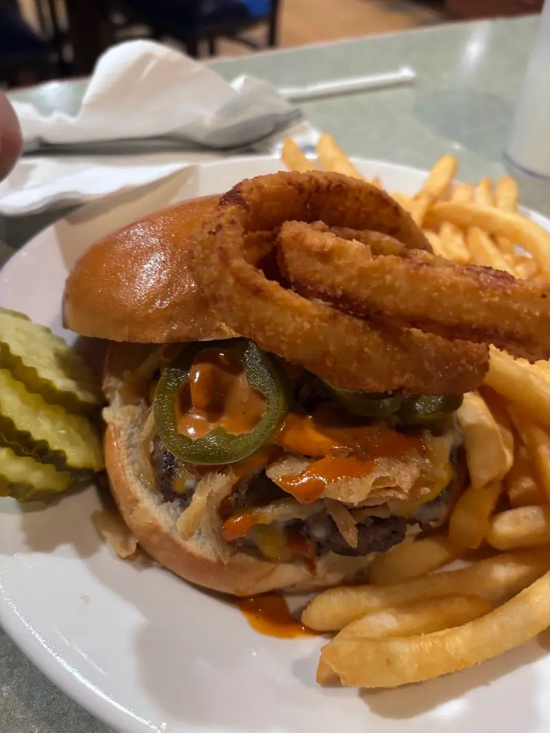Burgers, Fries, And The Kind Of Plates Kids Remember