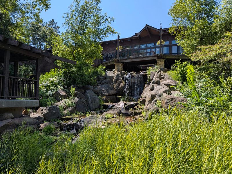 The Original House Is Built On A 60-Foot Chimney Of Rock