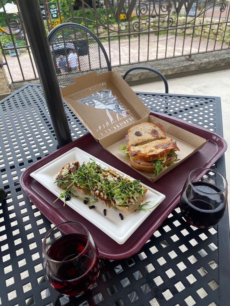 A Bistro Break Between Sips