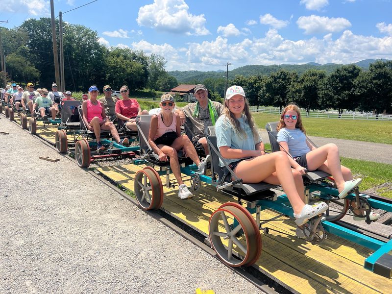 Andrews Valley Rail Tours - RailBike Adventure, Andrews