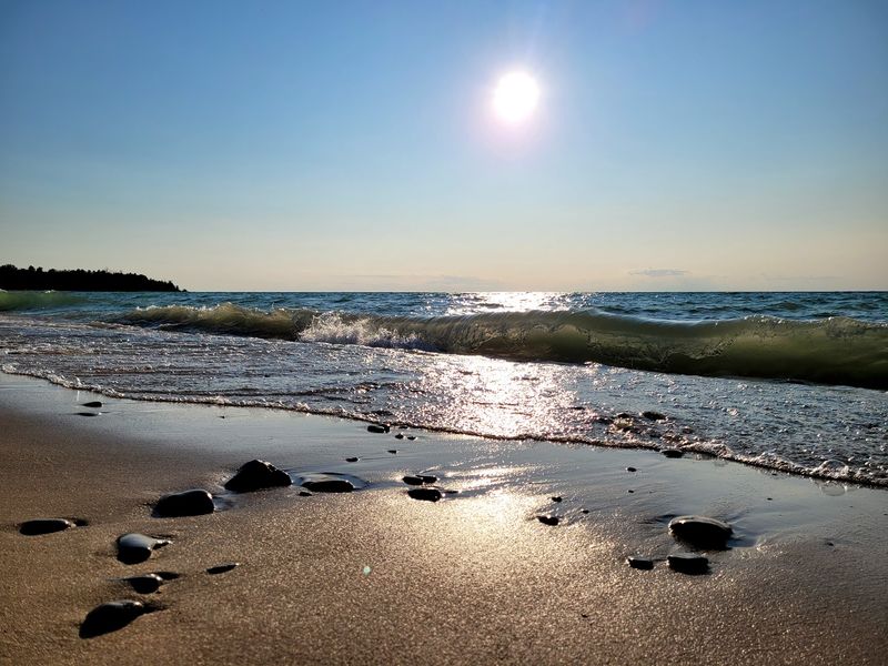 Fisherman's Island State Park, Charlevoix, Charlevoix County,
