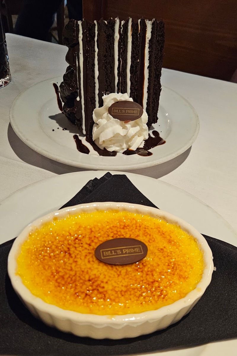 Dessert And Drinks Keep People Lingering