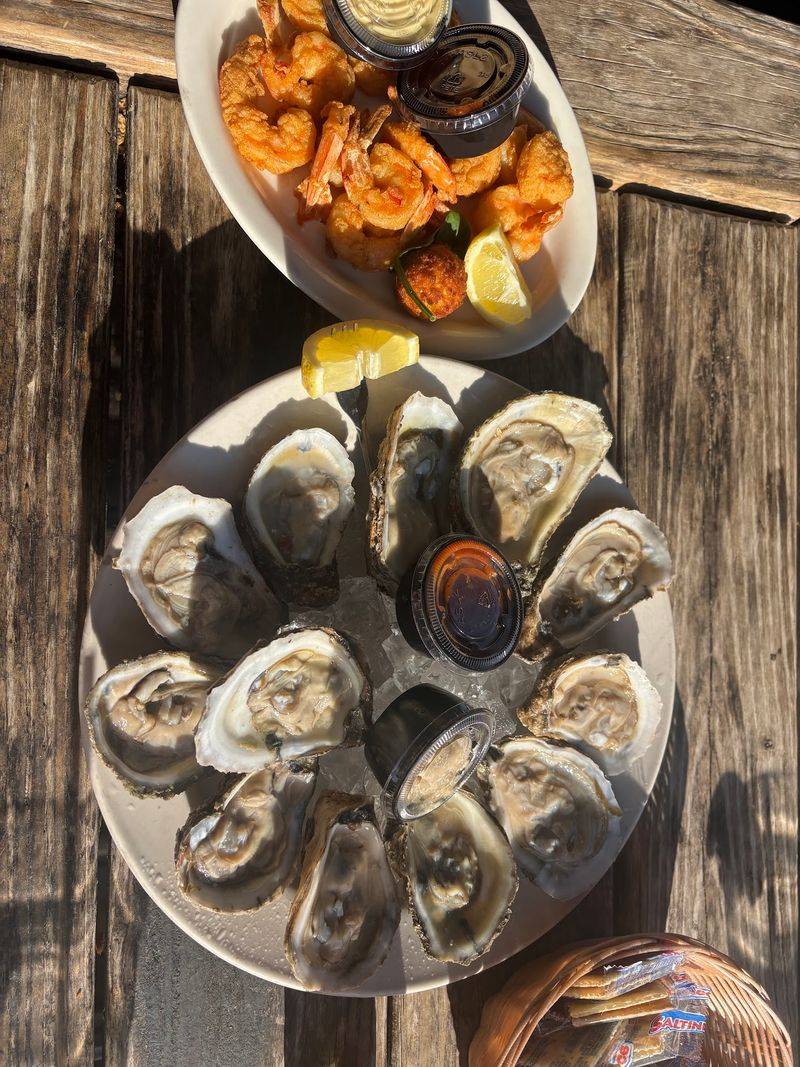 Seafood and Sunset by the Water