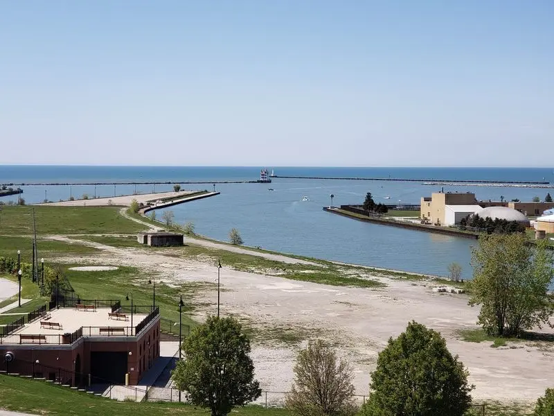 Lake Erie Is Part of the City's Backyard