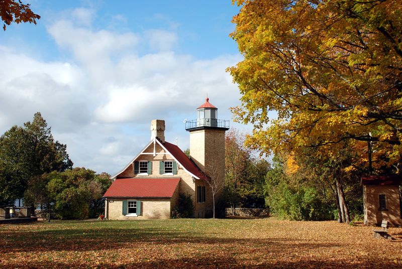 A Lighthouse Above The Bay