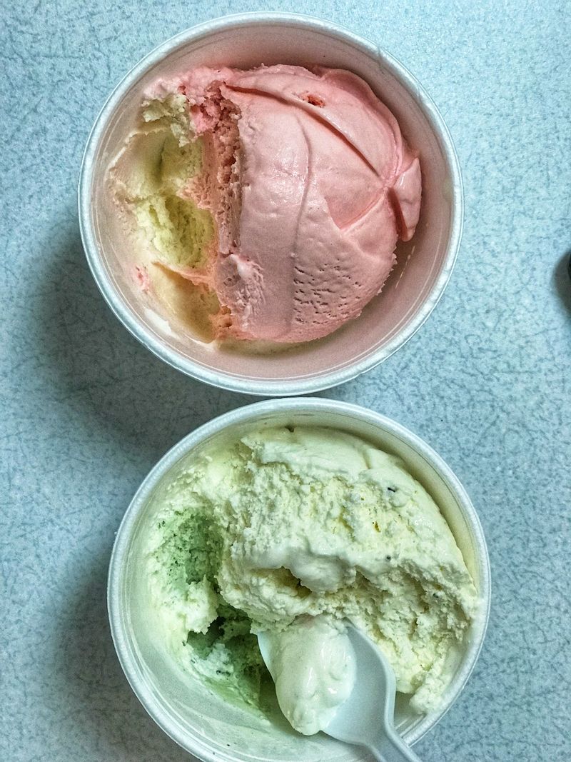 Mardi Gras Homemade Ice Cream - Columbus