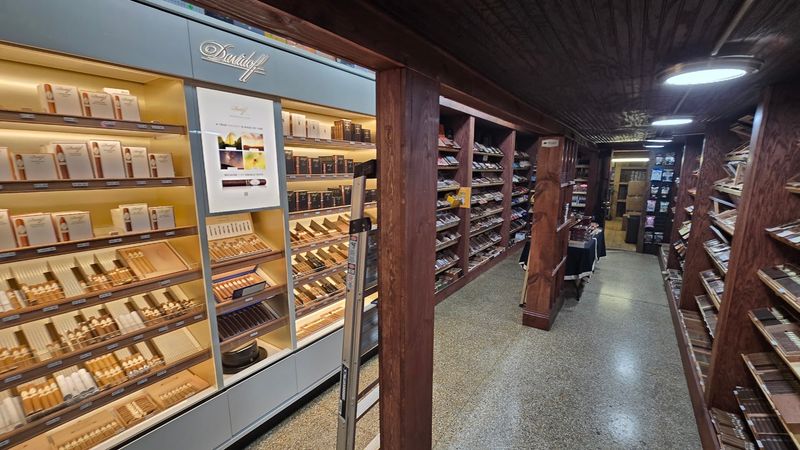 A Walk-In Humidor That Feels Like a Treasure Room