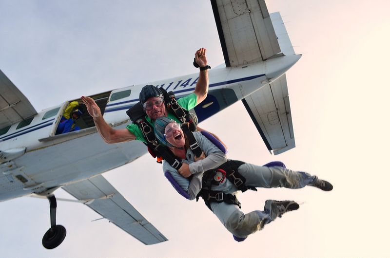 A Sky-High Surprise at Skydive Carolina