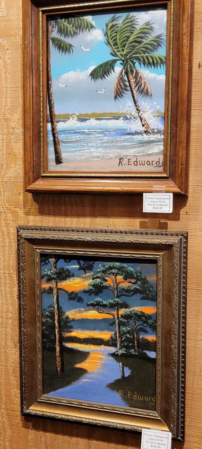 Look For Original Florida Highwaymen Artwork